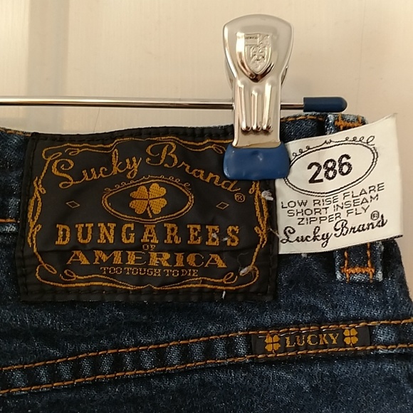 Lucky Brand low rise flare jeans Sz 8 - Picture 3 of 7